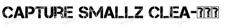 Capture Smallz Clea字体转换